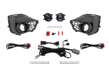Picture of Diode Dynamics 2024 Ford Mustang GT Elite Series Add-On Fog Lamp Kit White