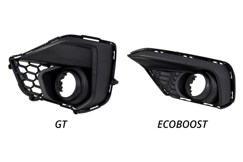 Picture of Diode Dynamics 2025 Ford Mustang GT Elite Series Add-On Fog Lamp Kit Yellow