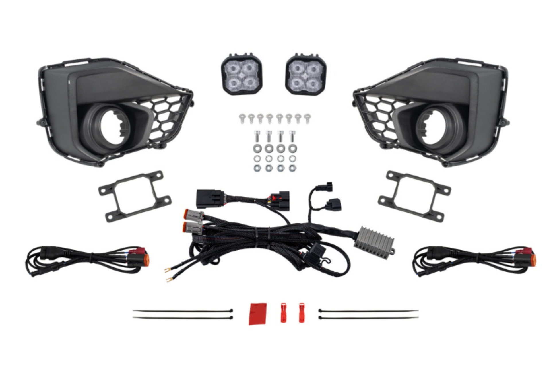 Picture of Diode Dynamics 2028 Ford Mustang GT SS3 Add-On Fog Lamp Kit White Pro