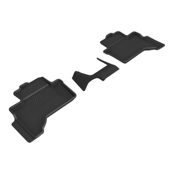 Picture of 3D MAXpider 2024 Lexus GX/Toyota Land Cruiser 2nd Row Kagu Cargo Liner - Black