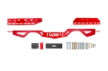 Picture of UMI Performance 78-88 GM G-Body Modular Adjustable Transmission Crossmember - Red