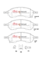 Picture of DBA 2022+ Ford Ranger Rear Xtreme Performance Brake Pads