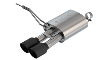 Picture of Borla 14-24 Mini Cooper S (F55) S-Type Axle-Back Exhaust System - Black Coated Tips