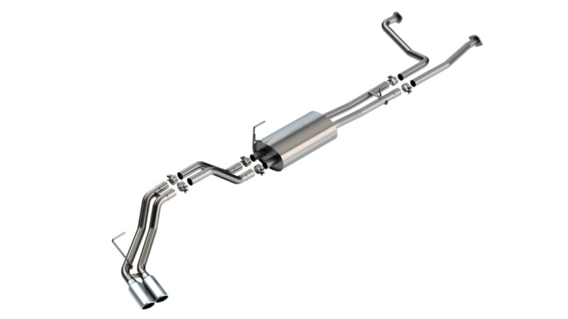 Picture of Borla 16-24 Nissan Titan XD S-Type Cat Back Exhaust