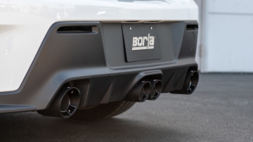 Picture of Borla 23-24 Toyota GR Corolla ATAK Cat Back System - Carbon Fiber & Black Anodized