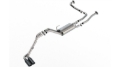 Picture of Borla 22-24 Nissan Frontier S-Type Cat Back System - Black Chrome