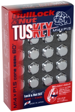 Picture of Project Kics 14X1.50 Tuskey Bullock And Nut Set - Chrome
