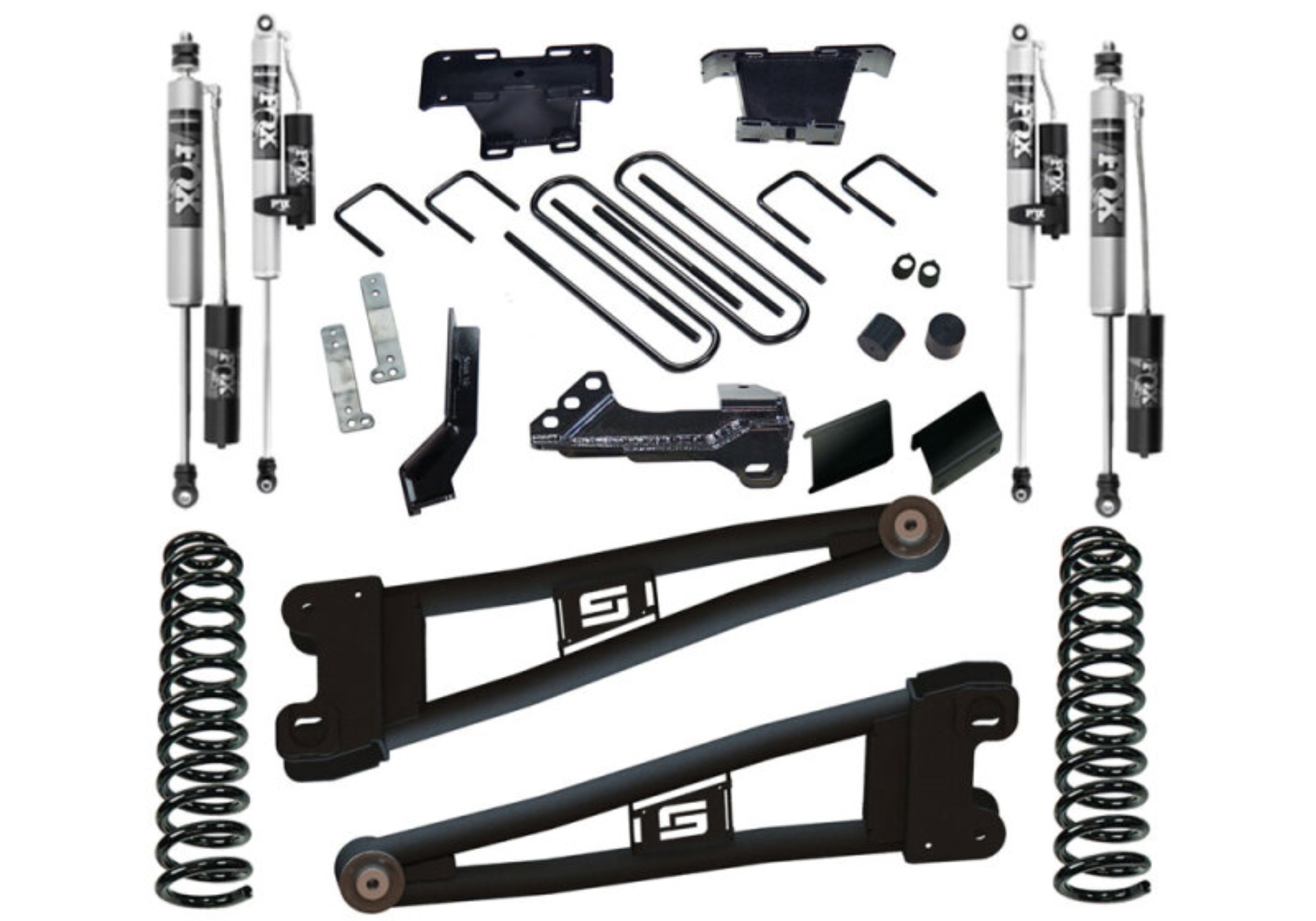 Picture of Superlift 23 Ford F-250 and F-350 Super Duty 4WD4in Radius Arm Lift Kit