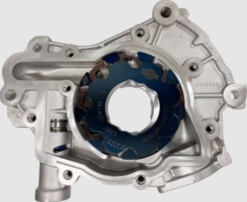 Picture of Boundary 2024+ Ford Coyote V8 Billet Dual Rotor Gear Treated Oil Pump Assembly w/ Billet Back Plate