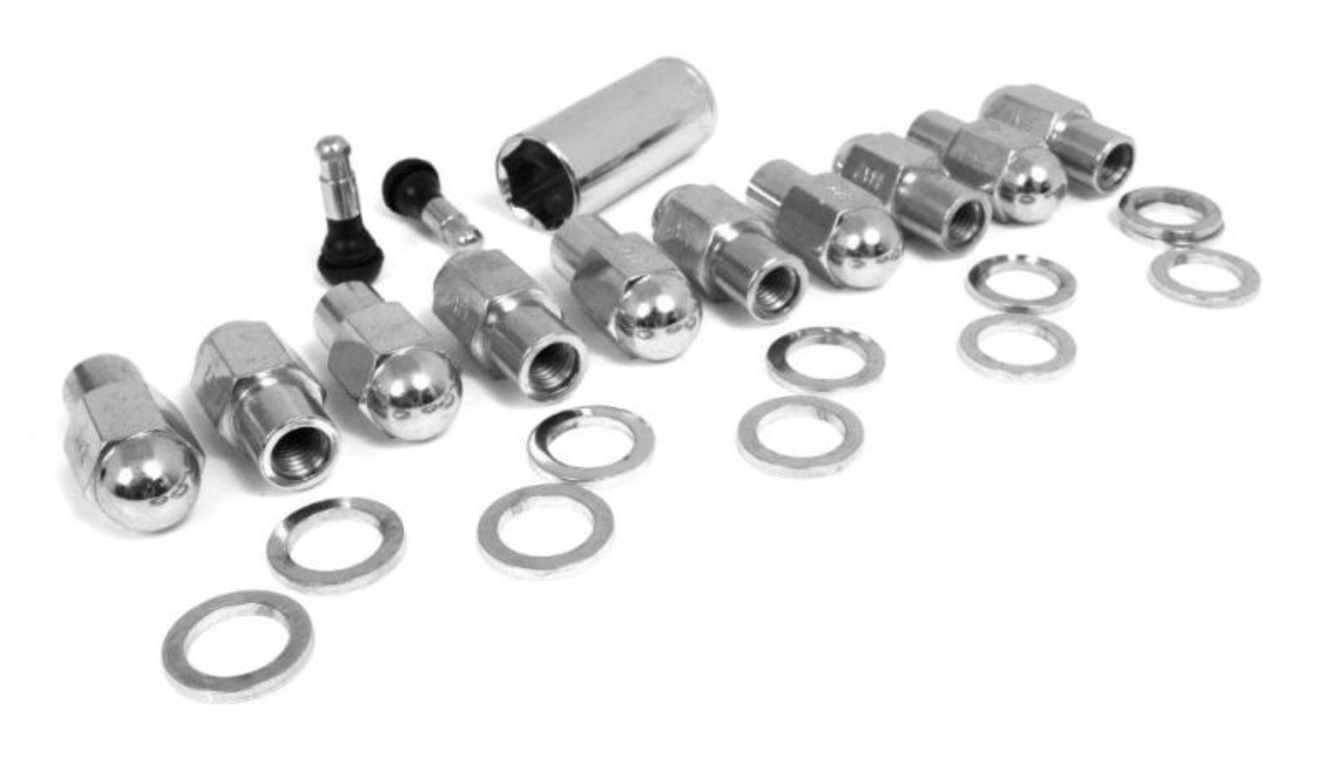 Picture of Race Star 14mmx2.0 Lightning Truck Closed End Deluxe Lug Kit - 10 PK