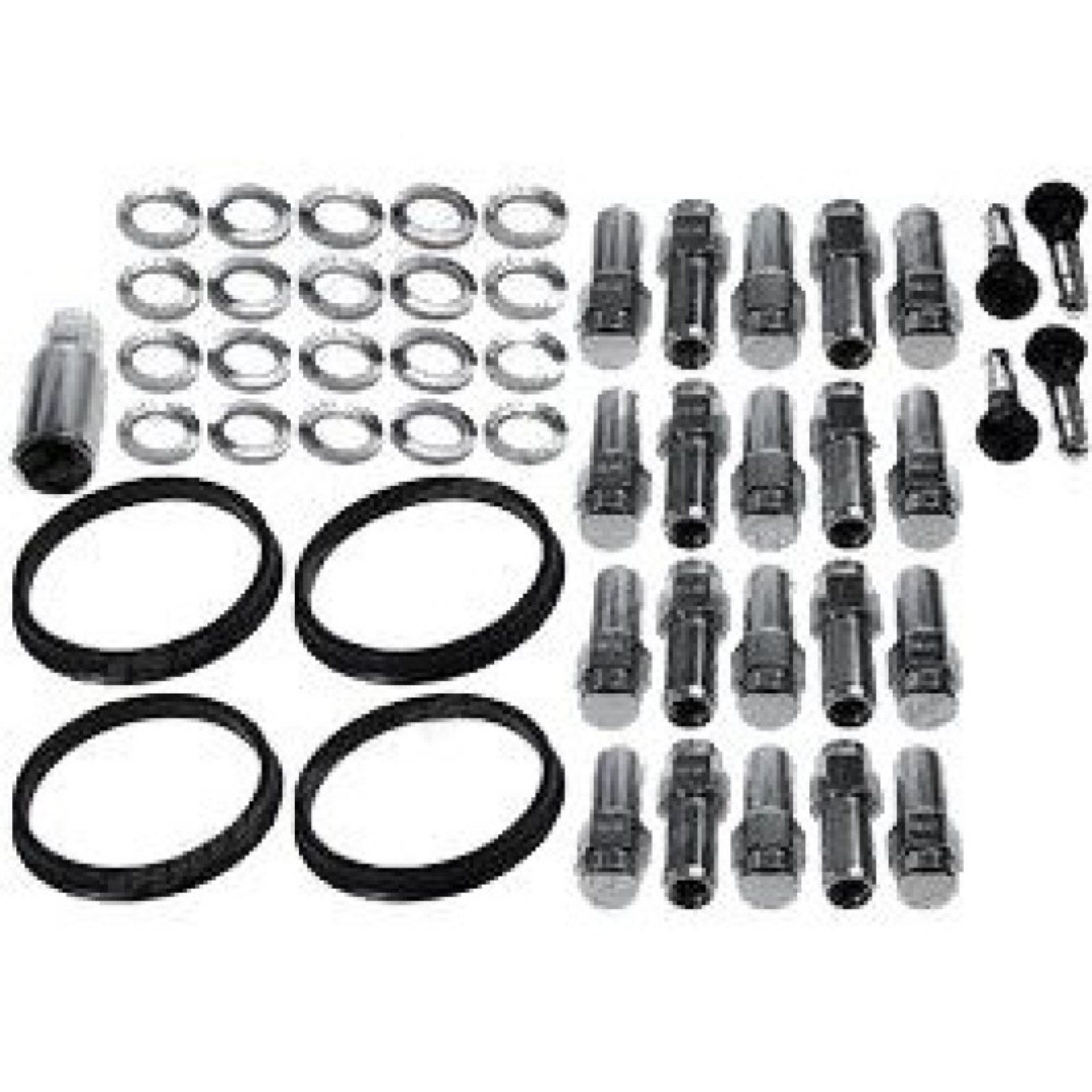 Picture of Race Star 1/2in Ford Open End Deluxe Lug Kit Direct Drilled - 20 PK