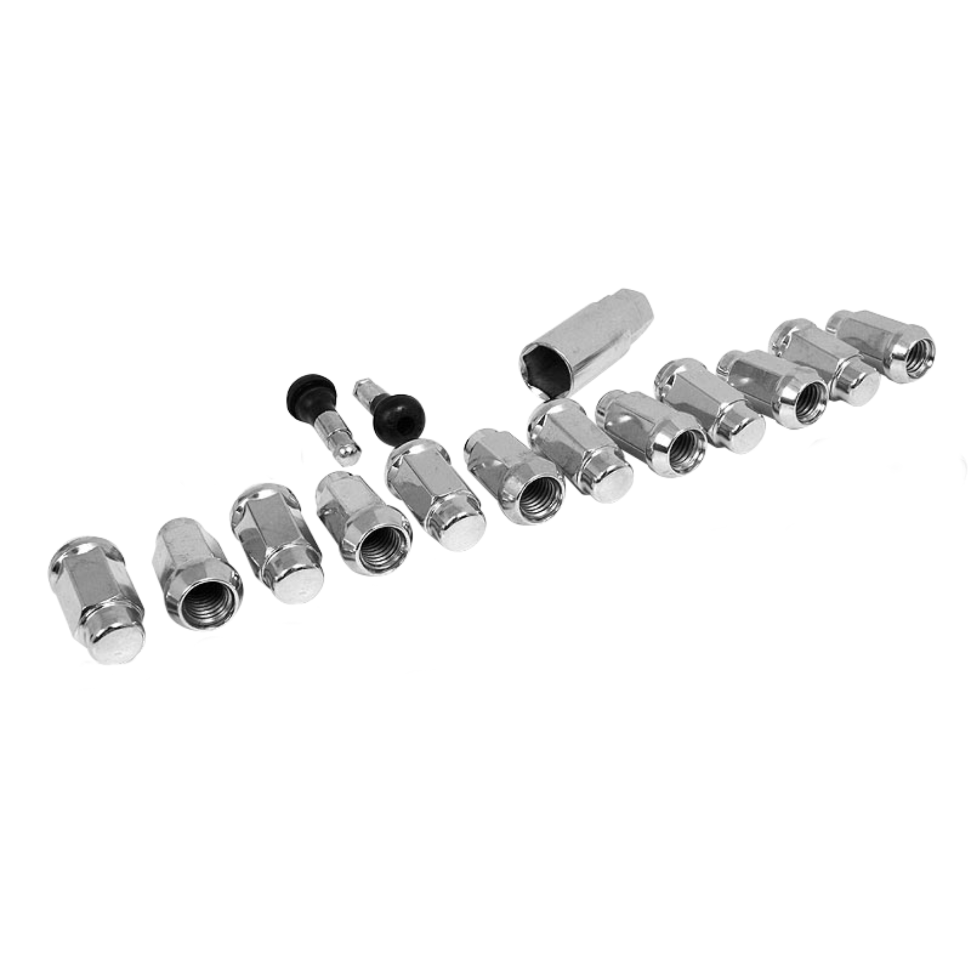 Picture of Race Star 14mmx2.00 Closed End Acorn Deluxe Lug Kit (3/4 Hex) - 12 PK