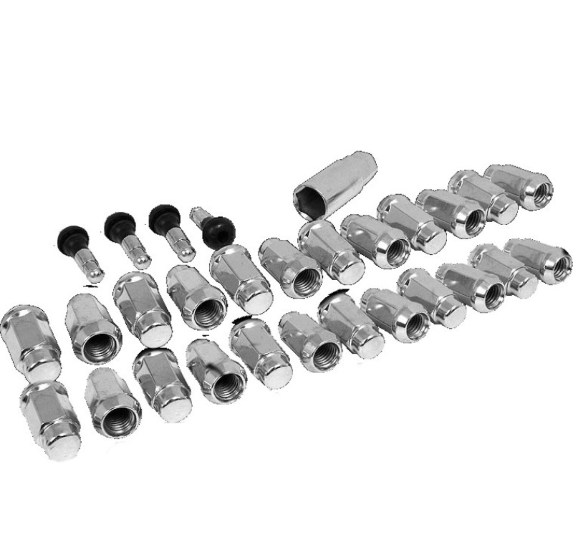 Picture of Race Star 14mmx2.00 Closed End Acorn Deluxe Lug Kit (3/4 Hex) - 24 PK