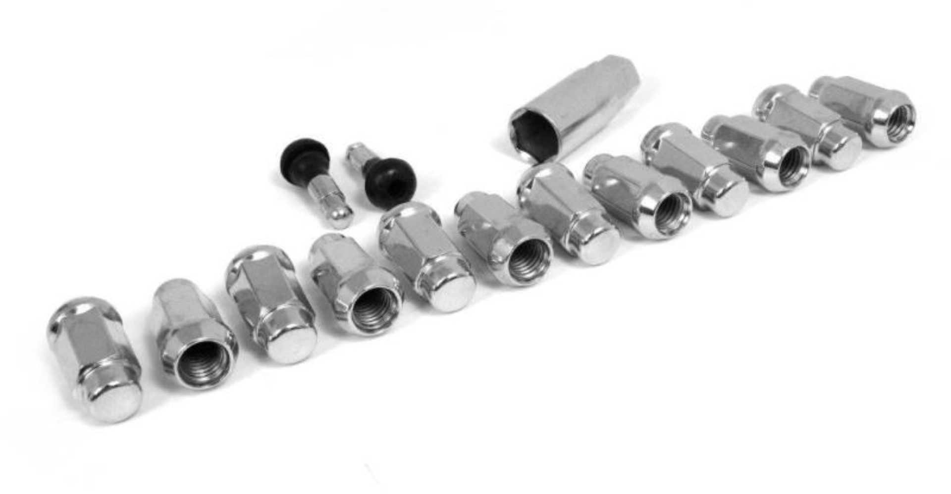 Picture of Race Star 14mmx1.50 Closed End Acorn Deluxe Lug Kit (3/4 Hex) - 12 PK