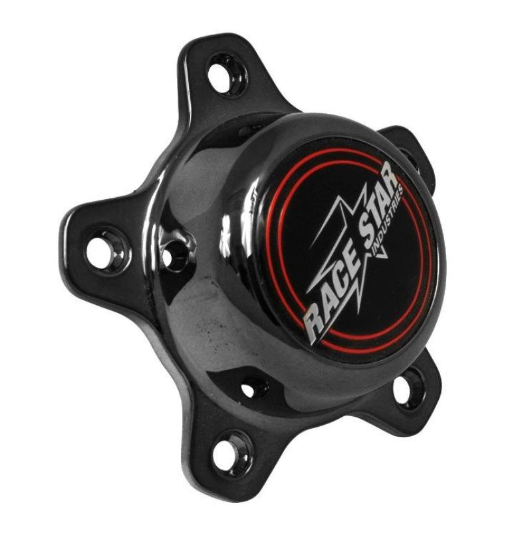 Picture of Race Star 5 Lug Cap Tall Plastic Dark Star (incl. Medallion & Screws)