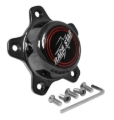 Picture of Race Star 5 Lug Cap Tall Plastic Dark Star (incl. Medallion & Screws)