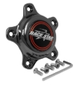 Picture of Race Star 5 Lug Cap Short Plastic Dark Star (incl. Medallion & Screws)