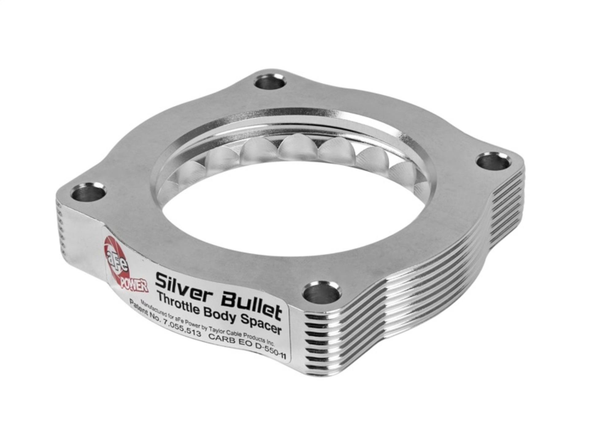Picture of aFe Silver Bullet Throttle Body Spacers TBS BMW 335i (N54) 07-11 135i/535i 08-10 L6-3.0L (tt)