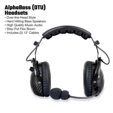 Picture of Rugged Radios Single Seat Kit with Digital Radio AlphaBass Headset