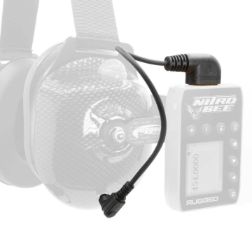 Picture of Rugged Radios Headset to Scanner (Nitro Bee Xtreme) Straight Cord - Short