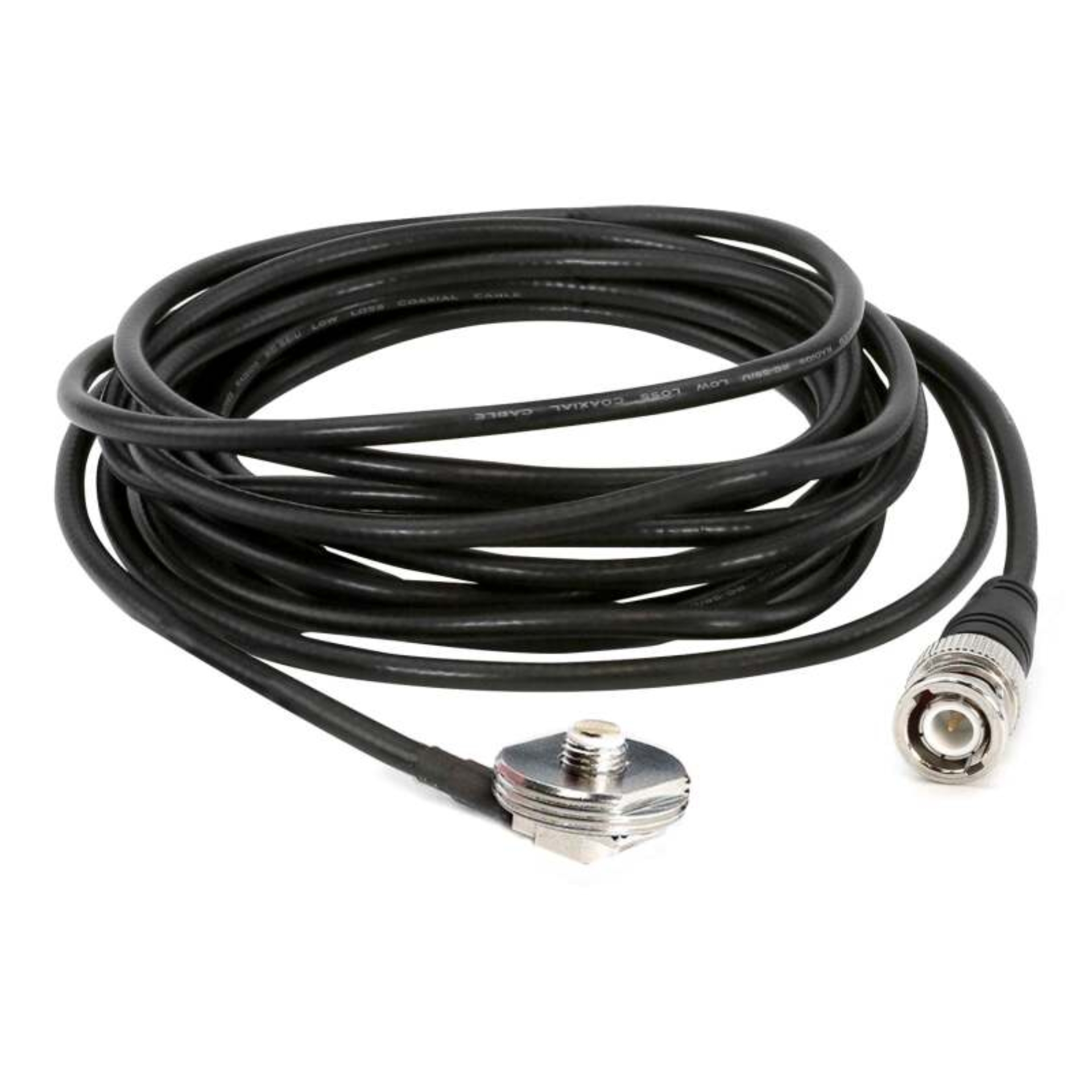 Picture of Rugged Radios 15 Ft Antenna Coax Cable with BNC Connector and 3/8 NMO Mount