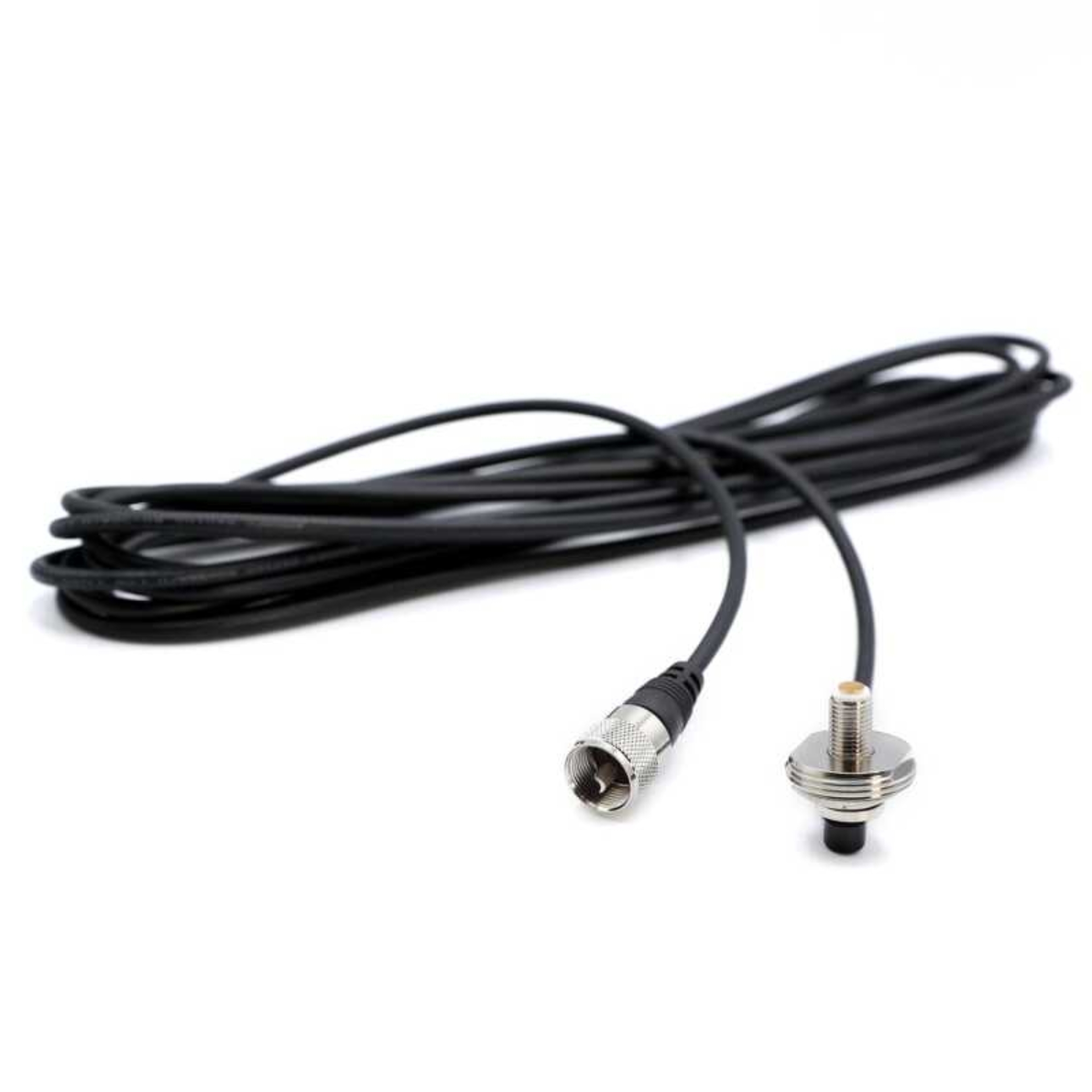 Picture of Rugged Radios 17 Ft Antenna Coax Cable with 3/8 NMO (TM) Thick Mount