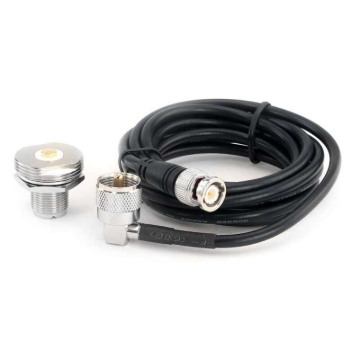 Picture of Rugged Radios 7 Ft Antenna Coax Cable Kit with BNC Connector for handheld radios - by Rugged Radios