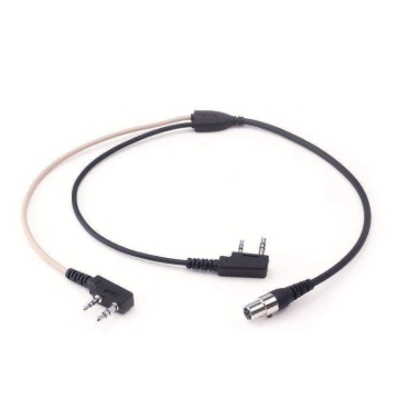 Picture of Rugged Radios DUAL RADIO Splitter - Connect 2 Radios with 1 Listen Only and 1 Transmit and Receive
