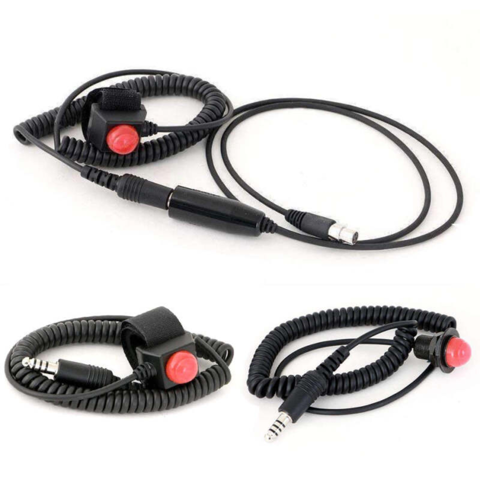 Picture of Rugged Radios Hole Mount Steering Wheel Quick Disconnect Push to Talk (PTT)
