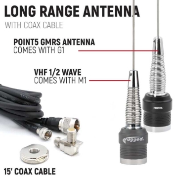 Picture of Rugged Radios Honda Talon Complete Comm Kit w/ BTI and 2-Way Radio 696 PLUS Remote Head / G1 GMRS