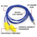 Picture of Rugged Radios AlphaBud Foam Earbud Speakers - Mono and Stereo