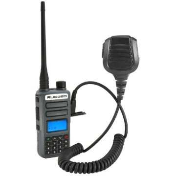 Picture of Rugged Radios BUNDLE - Rugged GMR2 PLUS - GMRS / FRS Two Way Handheld Radio with Hand Mic