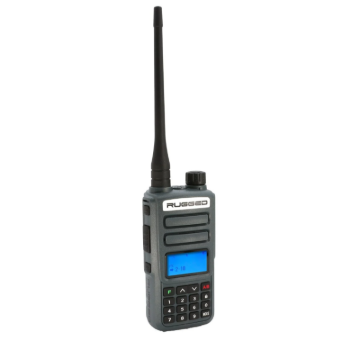 Picture of Rugged Radios Rugged GMR2 PLUS - GMRS / FRS Two Way Handheld Radio Grey