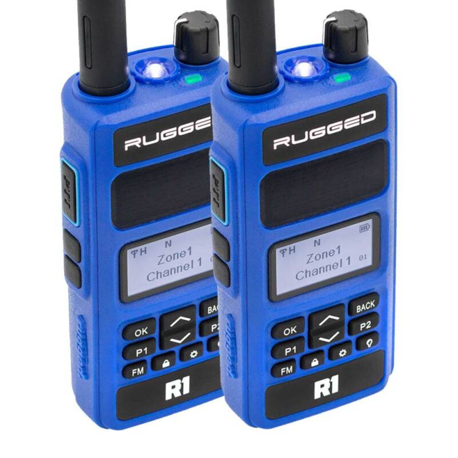 Picture of Rugged Radios 2 PACK - Rugged R1 - Business Band Two Way Handheld Radio - Digital and Analog