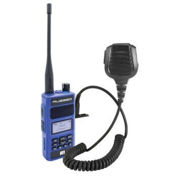 Picture of Rugged Radios BUNDLE - Rugged R1 - Business Band Two Way Handheld Radio - with Hand Mic