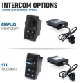 Picture of Rugged Radios Yamaha Wolverine RMAX Kit w/ BTI 2-Way Radio 696 PLUS Remote Head / M1 VHF BB