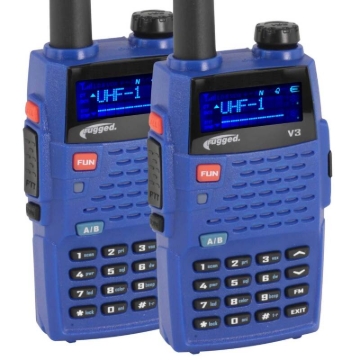 Picture of Rugged Radios 2 PACK - Rugged V3 - Business Band Two Way Handheld Radio - Analog Only