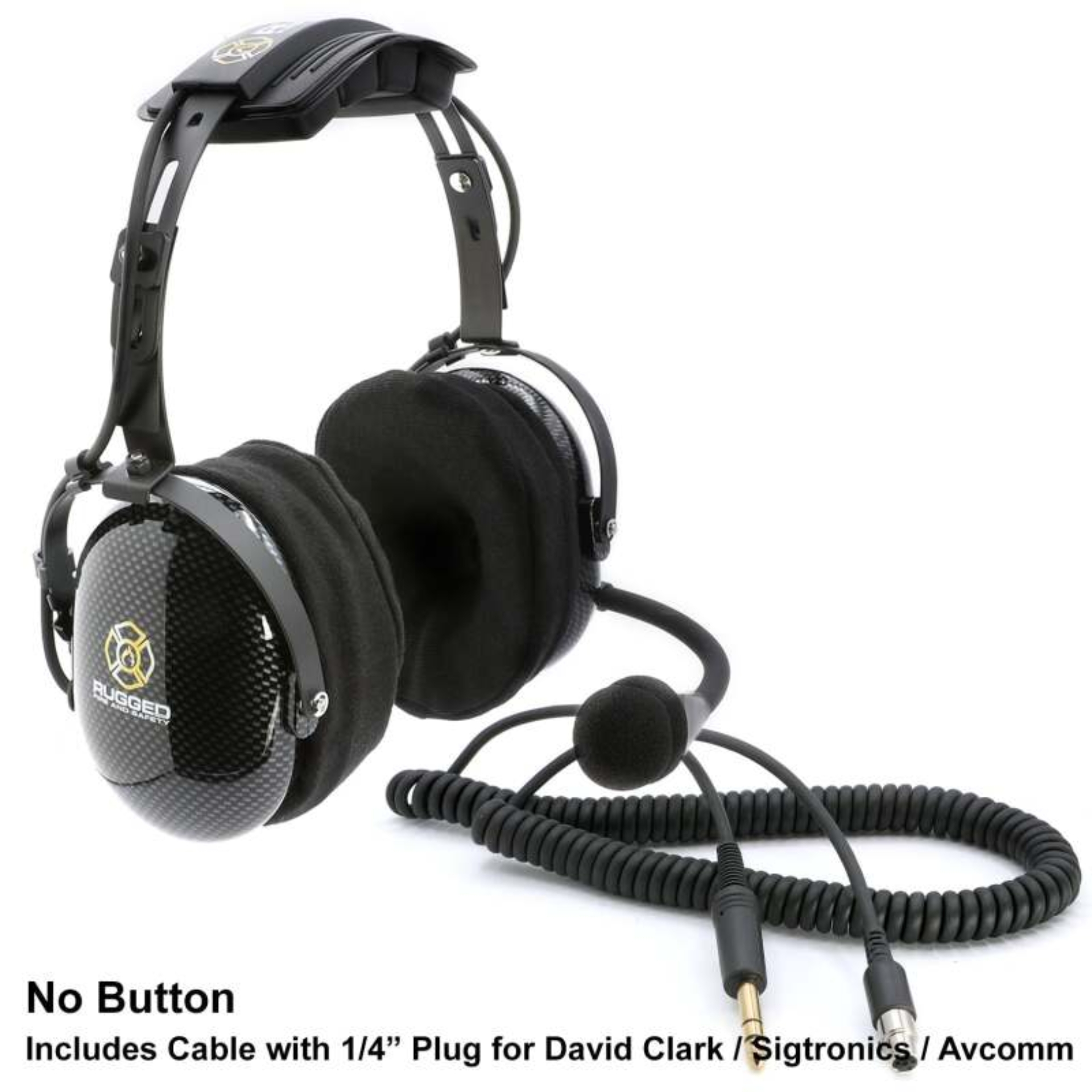Picture of Rugged Radios FHS OTH FSI Headset w/ Mic On/Off Button / For Rugged / Firecom
