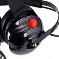 Picture of Rugged Radios H42 Behind the Head (BTH) Headset for 2-Way Radios Red