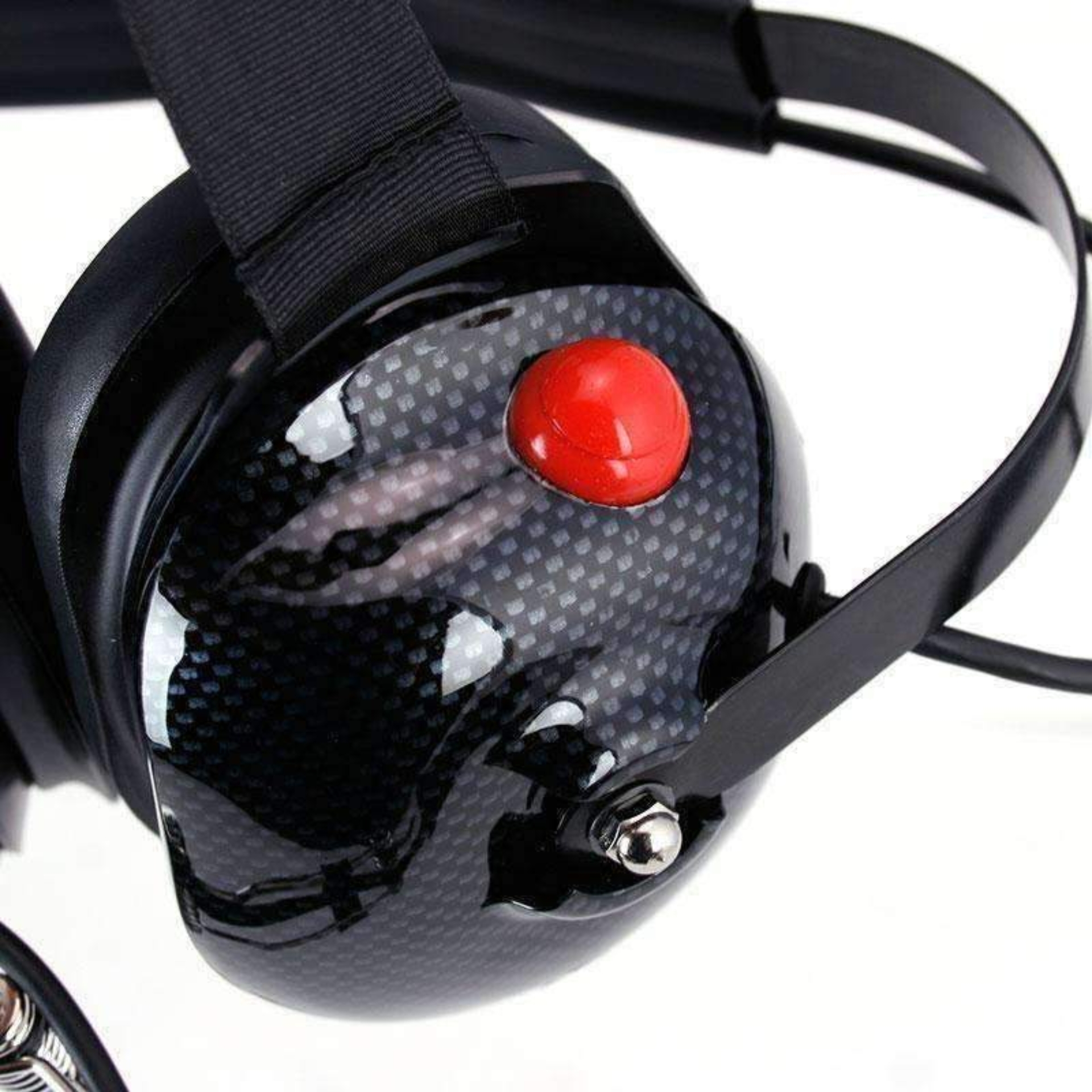 Picture of Rugged Radios H42 Behind the Head (BTH) Headset for 2-Way Radios Red