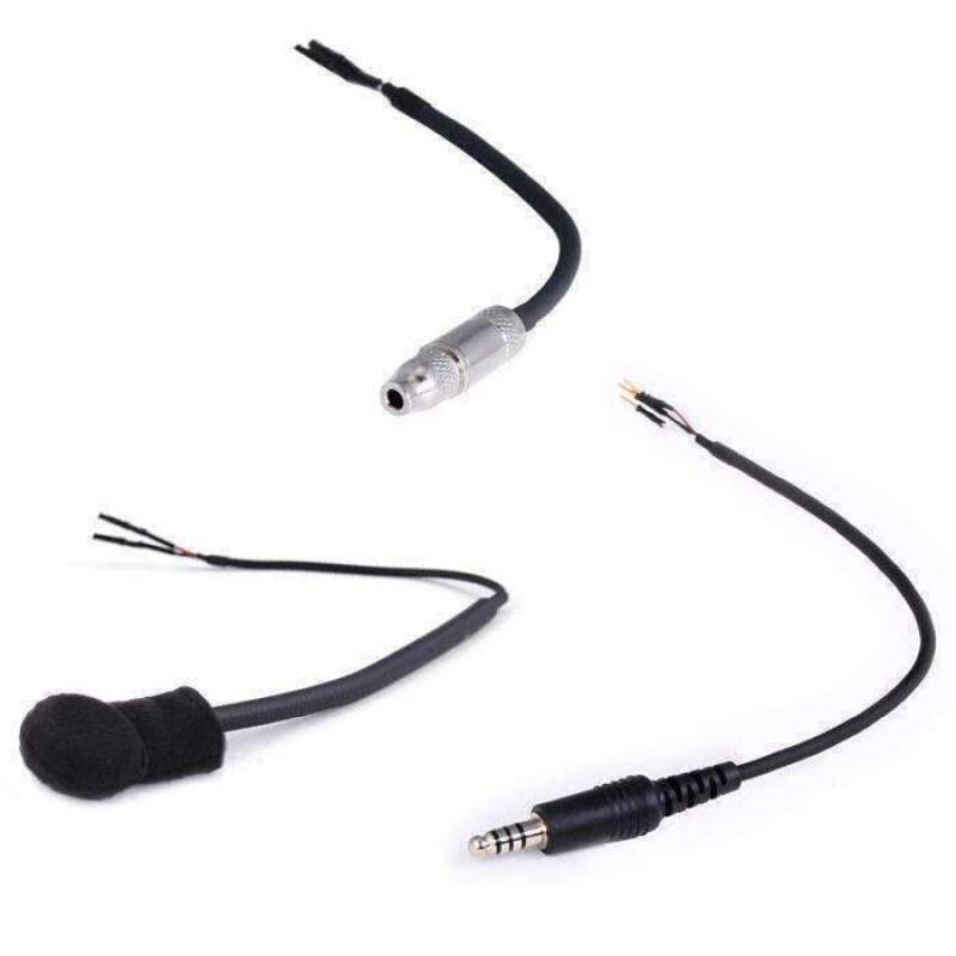 Picture of Rugged Radios Peltor 4-Conductor Helmet Kits Mic / 1/8 Ear Bud Jack / Straight