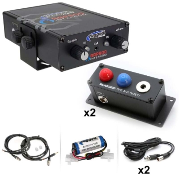 Picture of Rugged Radios Fire and Safety 2-Person Dual Radio Intercom Kit