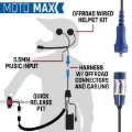 Picture of Rugged Radios MOTO MAX Comm Kit w/ HD OFFROAD Cables With V3 - Business Band Radio