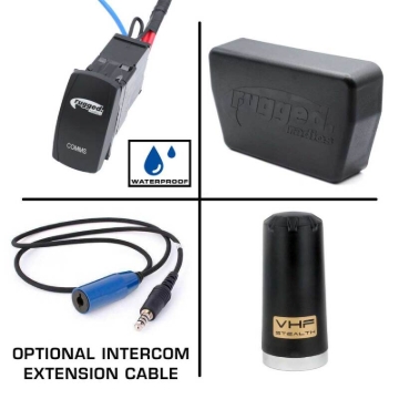 Picture of Rugged Radios Alpha Accessory Pack For Rugged UTV SXS IRCS w/o Intercom Ext Cables (for Headsets)