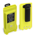 Picture of Rugged Radios GMR2 Replacement Lithium Battery w/12v Charge Port and Belt Clip Safety Yellow