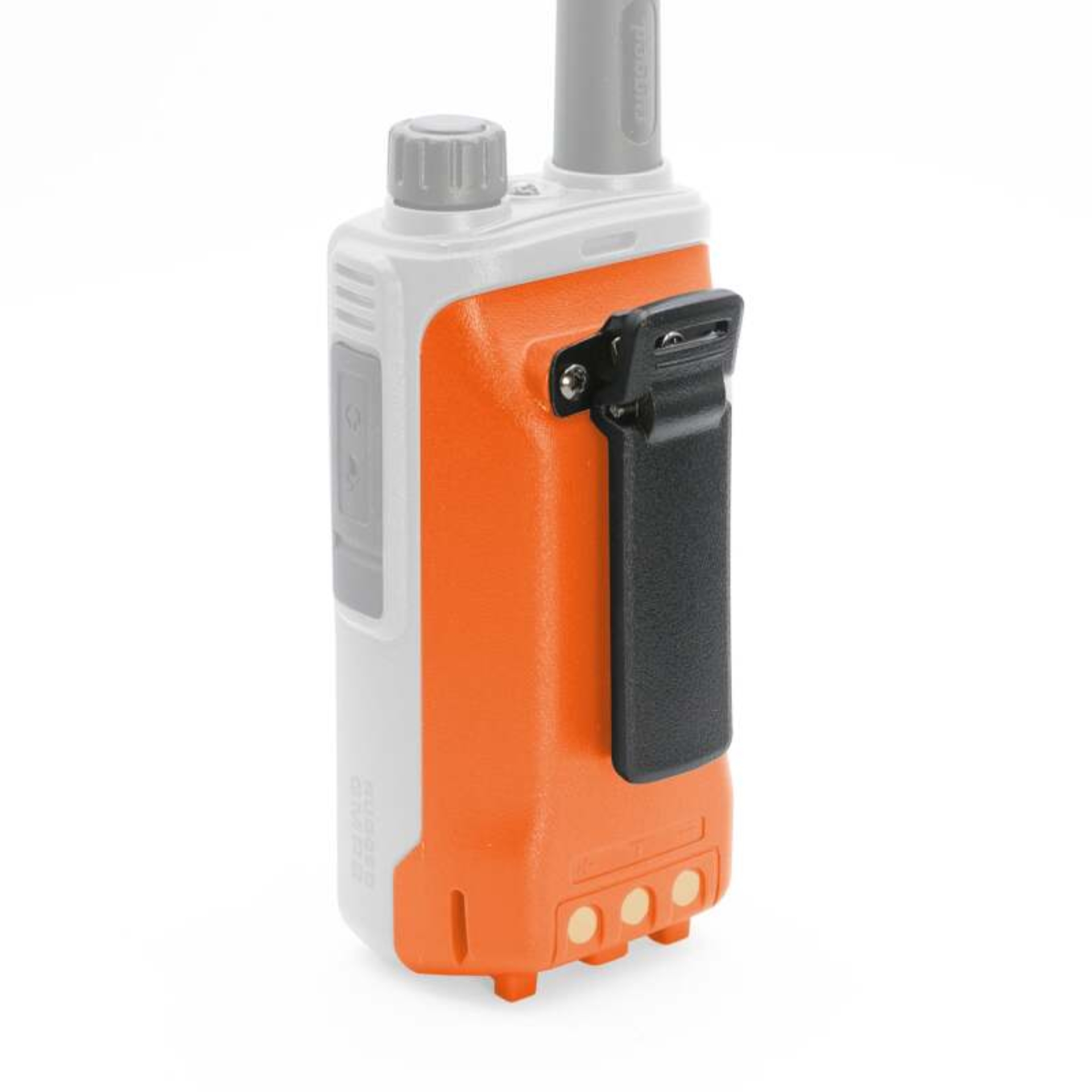 Picture of Rugged Radios GMR2/GMR2 PLUS Handheld Long-Lasting XL Lithium Battery w/USB Charging Safety Orange