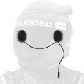 Picture of Rugged Radios Alpha Audio Speaker Pods - Velcro Mounting and Gel Ear Pods - Stereo & Mono 3.5mm
