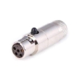 Picture of Rugged Radios 5-Pin Female Mini XLR Connector TA5FL