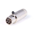Picture of Rugged Radios 6-Pin Female Mini XLR Connector TA6FL