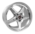Picture of Race Star 92 Drag Star 17x10.50 5x4.50bc 7.63bs Direct Drill Polished Wheel